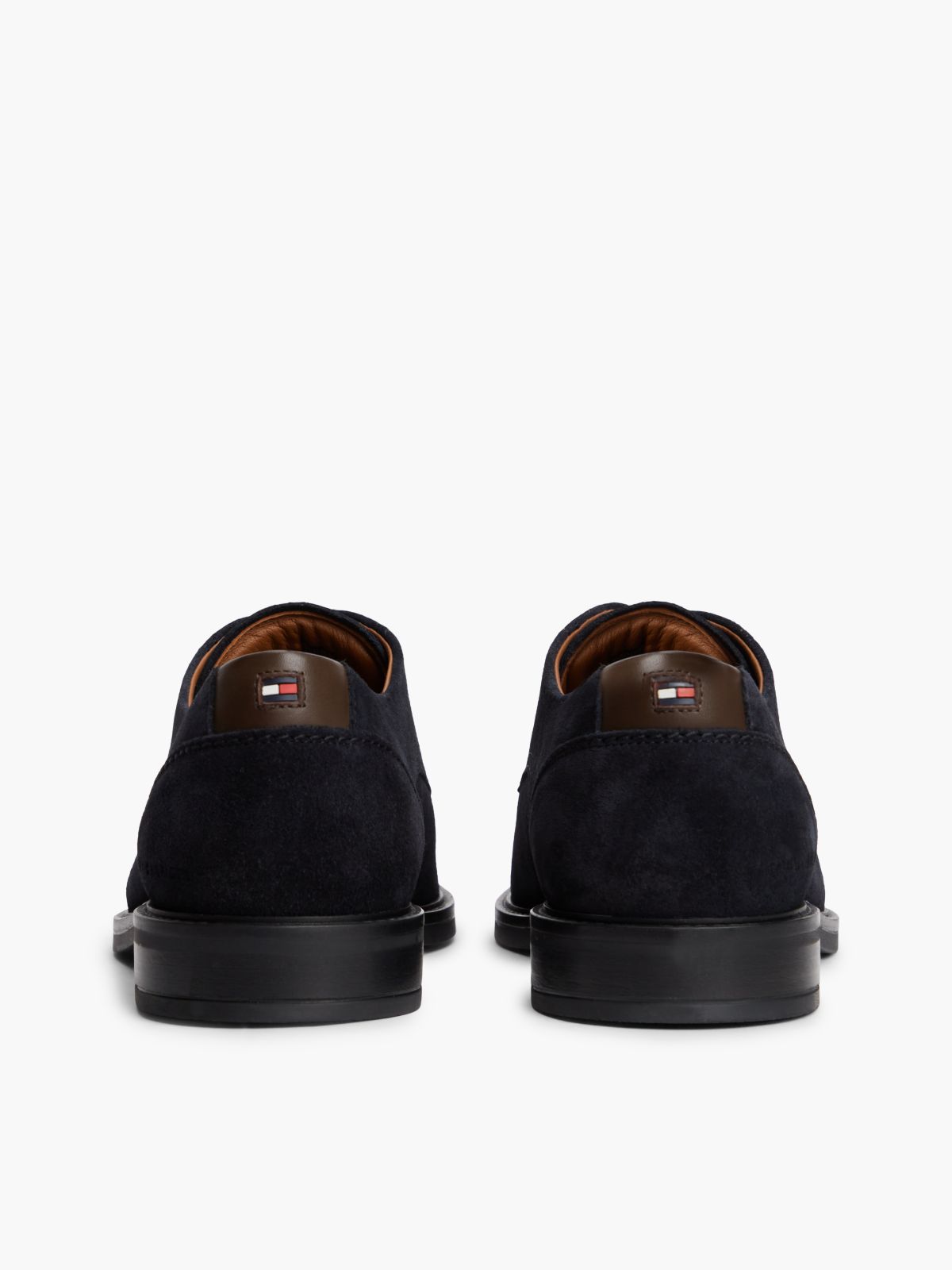 Suede Derby Shoes — Blue