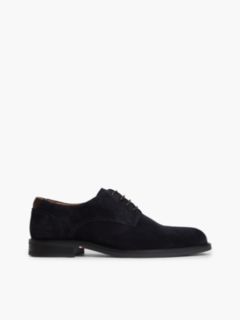 Suede Derby Shoes — Blue 1