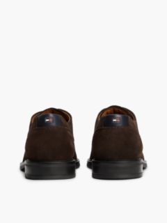 Suede Derby Shoes — Brown 4