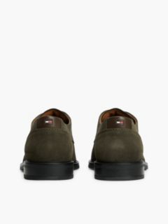 Suede Derby Shoes — Khaki 4