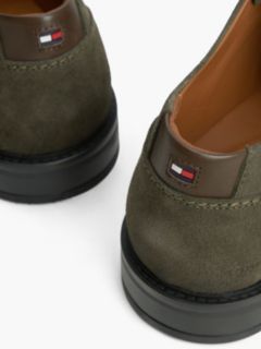Suede Derby Shoes — Khaki 6