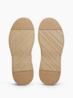 Leather Lace-Up Moc Toe Loafers — Khaki 5