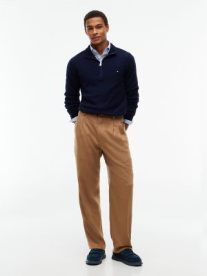 blue suede fringe penny loafers for men tommy hilfiger