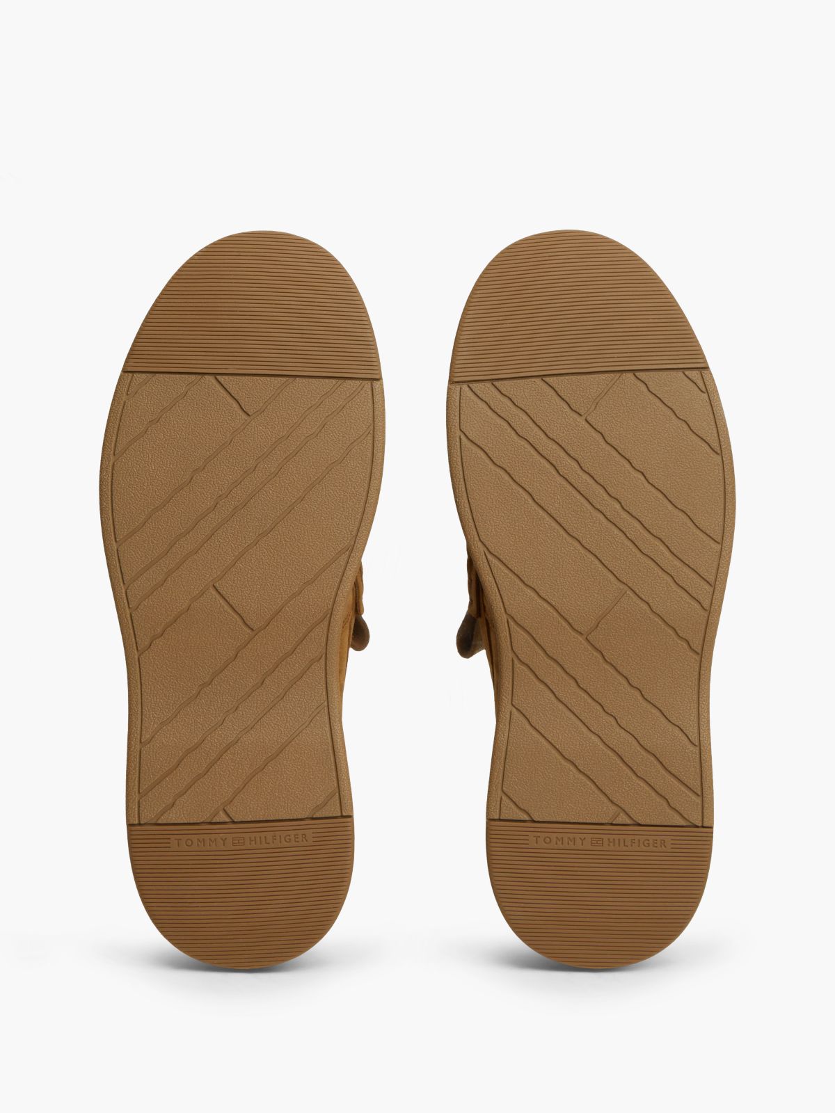 Suede Fringe Penny Loafers — Brown