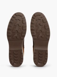 Suede Outdoor Cleat Mesh Panel Boots — Brown 5