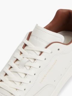 New York Label Luxe Leather Trainers — White 6