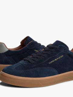 New York Label Luxe Suede Trainers — Blue 6
