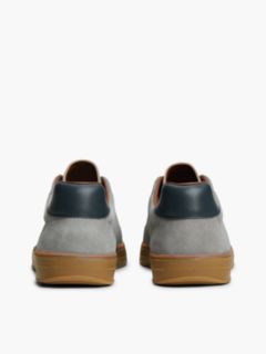 New York Label Luxe Suede Trainers — Grey 4