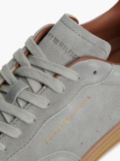 New York Label Luxe Suede Trainers — Grey 6