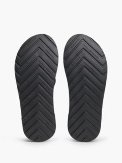 Flag Webbing Strap Contoured Flip-Flops — Blue 5