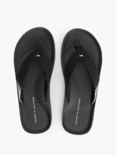 Logo Padded Strap Flip-Flops — Black 3