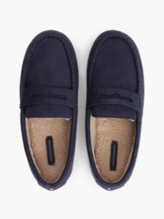 Flag Embroidery Driver Slippers — Blue 3