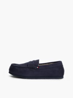 Flag Embroidery Driver Slippers — Blue 7