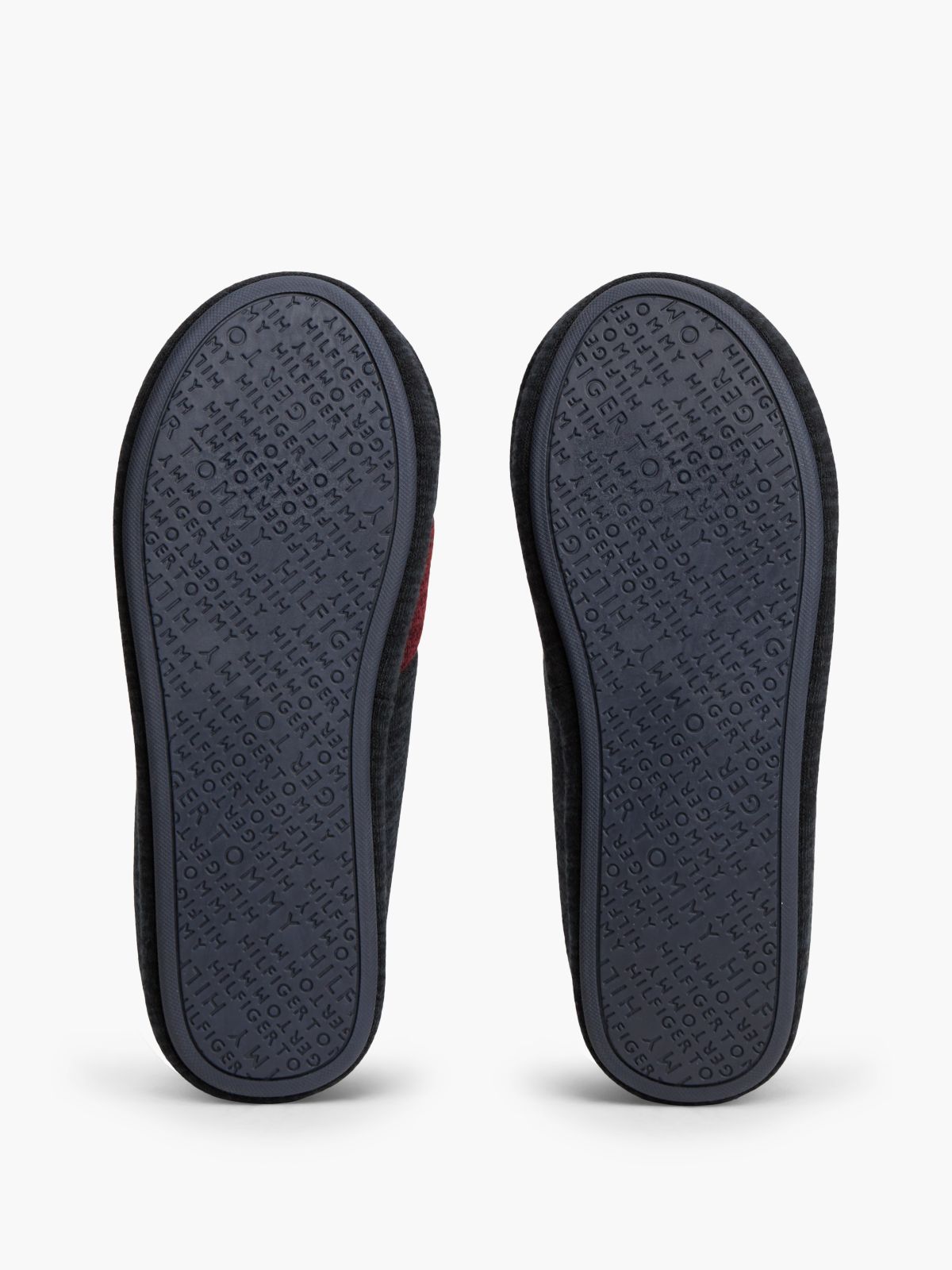 Colour-Blocked Flag Slippers — Blue