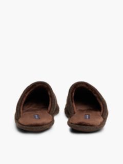 Enamel Flag Herringbone Slippers — Brown 4