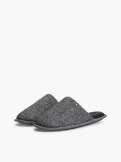 Enamel Flag Herringbone Slippers — Grey 2