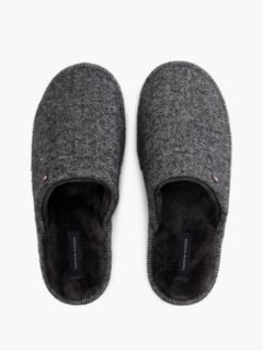Enamel Flag Herringbone Slippers — Grey 3