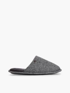 Enamel Flag Herringbone Slippers — Grey 1