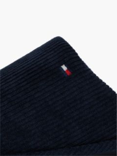 Flag Embroidery Corduroy Slippers — Blue 6