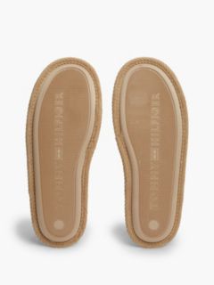 Flag Embroidery Corduroy Slippers — Khaki 5