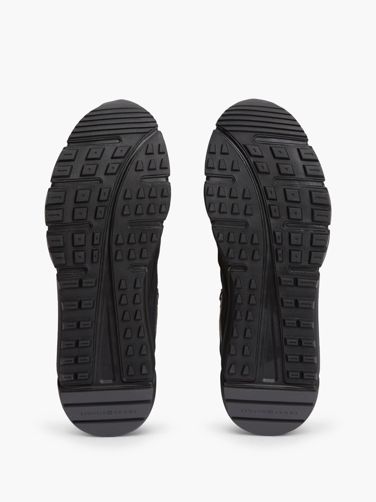Waterproof Leather Chukka High-Top Trainers — Black