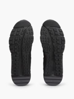 Waterproof Leather Chukka High-Top Trainers — Black 5