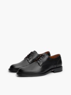 Leather Derby Shoes — Black 2