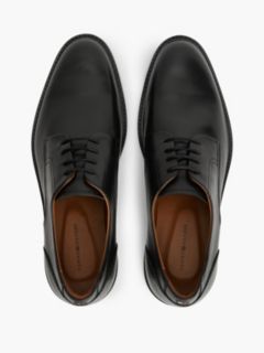 Leather Derby Shoes — Black 3