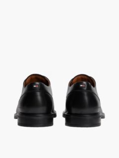 Leather Derby Shoes — Black 4