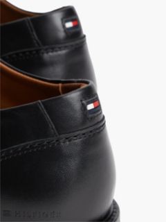 Leather Derby Shoes — Black 6
