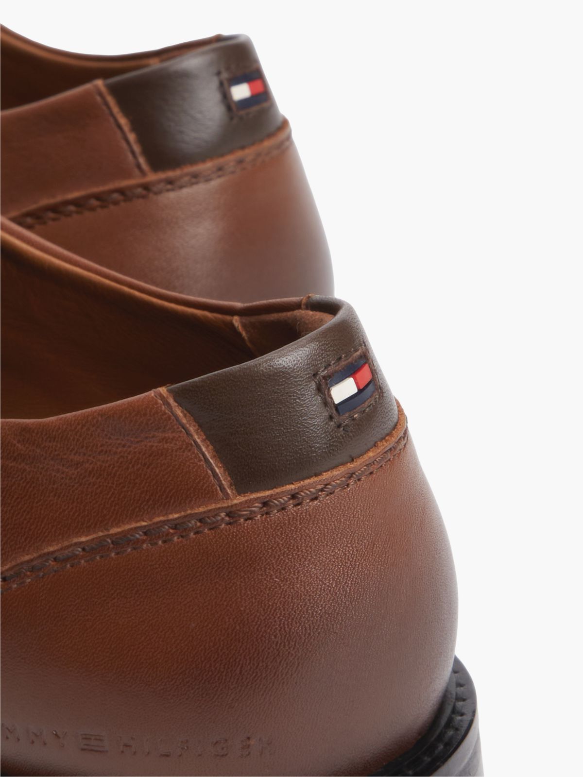 Leather Derby Shoes — Brown