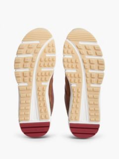 Suede Mixed Texture Cleat Trainers — Khaki 5