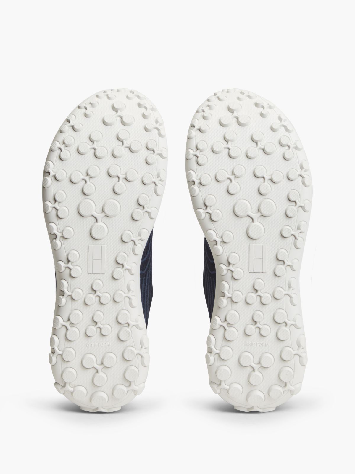 The Canyon Jacquard Knit Trainers — Blue