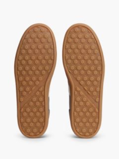 TH Tribeca Leather Mixed Texture Trainers — Blue 5