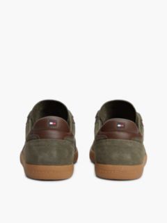 TH Tribeca Suede Mixed Texture Trainers — Khaki 4