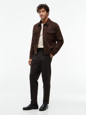 black new york label loafer aus narbenleder for men tommy hilfiger