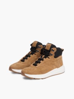 Suede Warm Lining Hybrid Chukka Boots — Brown 2