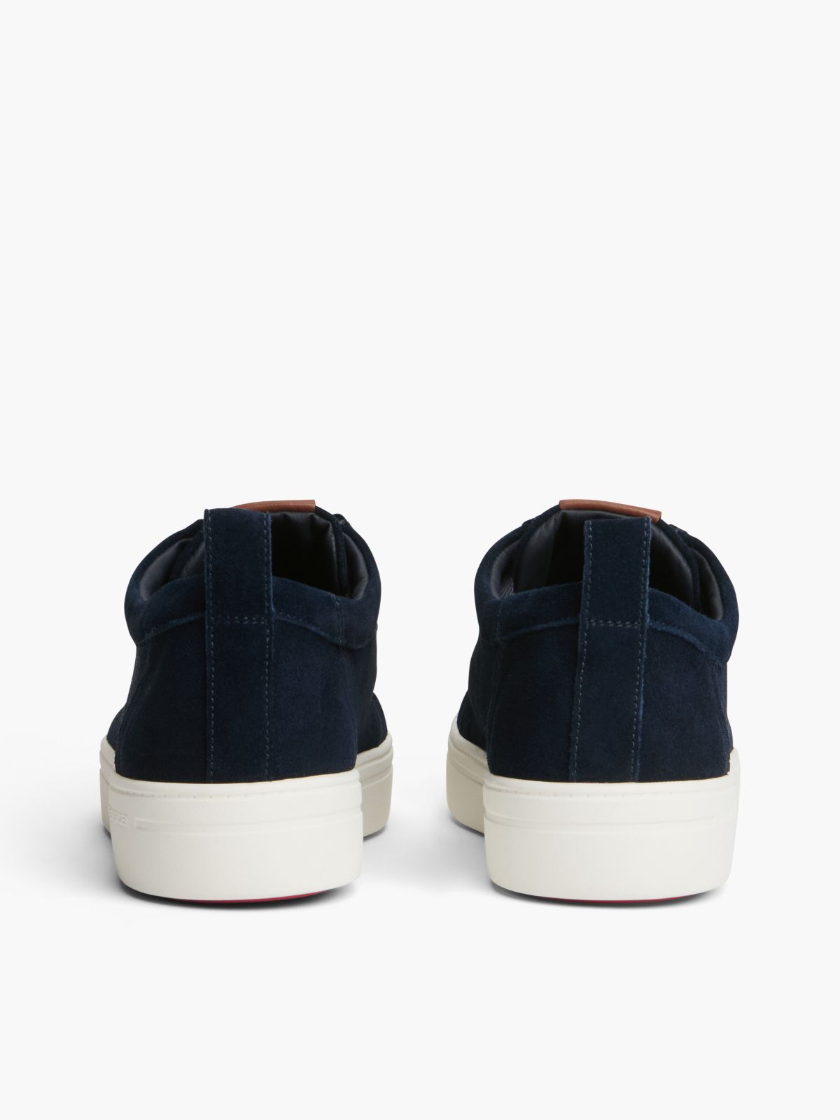 Lightweight Suede Moc Toe Shoes — Blue