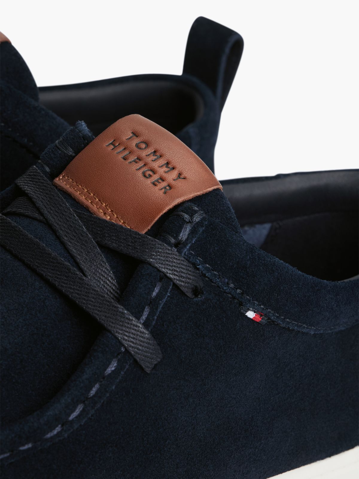 Lightweight Suede Moc Toe Shoes — Blue