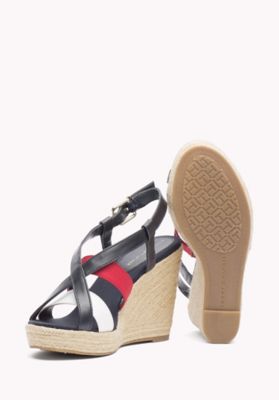 sandale a talon tommy hilfiger