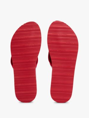 Red tommy hilfiger clearance sandals