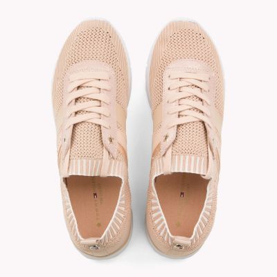 tommy hilfiger light knitted sneaker
