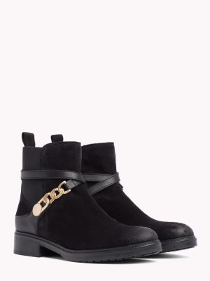 bottines tommy hilfiger femme camel