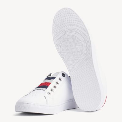 elasticated slip on trainers