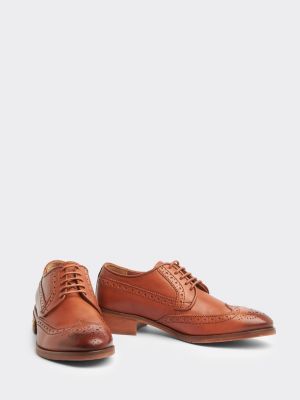 Flat Brogue Design Shoes | BROWN | Tommy Hilfiger