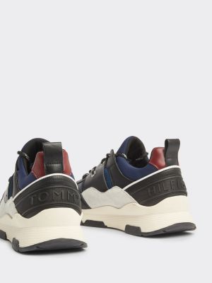navy tommy hilfiger trainers