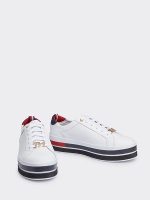 tommy hilfiger flatform trainers