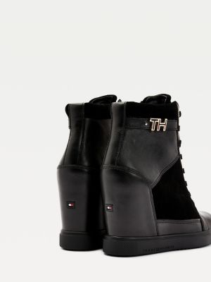 compensé tommy hilfiger noir