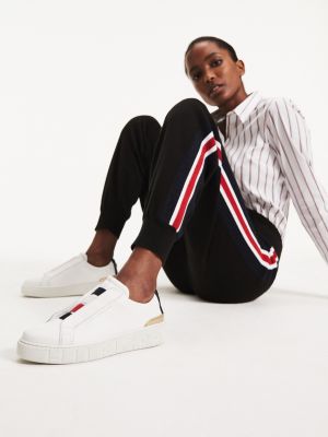 tommy hilfiger slip on trainers womens