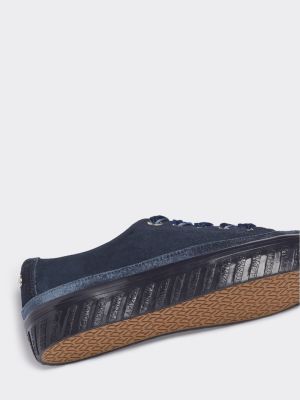 tommy hilfiger velvet trainers